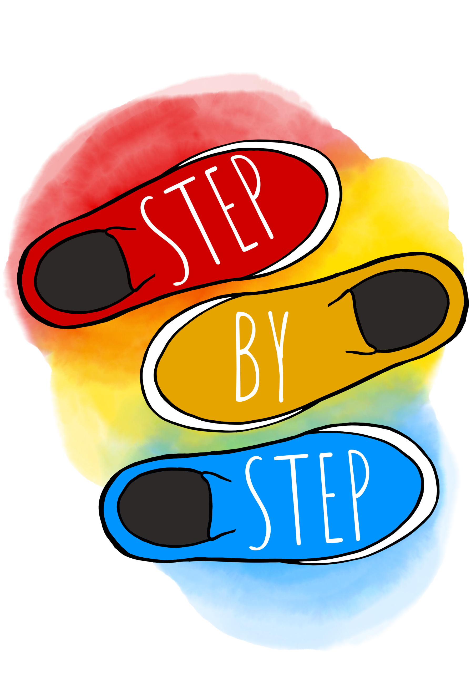 Logo Szkoły Językowej Step by Step